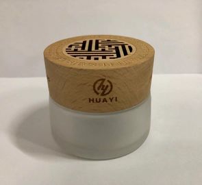 50g barattolo crema cosmetico professionale Skincare che imballa con il vario colore e la stampa del cappuccio di legno