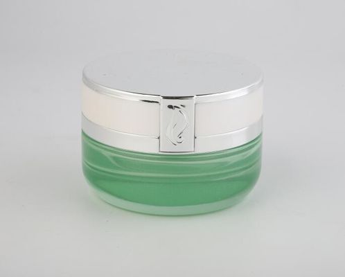 Cosmetico di vetro dei barattoli della crema dei contenitori cosmetici di lusso affidabili che imballa progettazione su misura