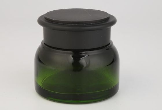 Barattolo d'imballaggio della crema del giro 30g 50g Skincare con le bottiglie di plastica della crema del cappuccio