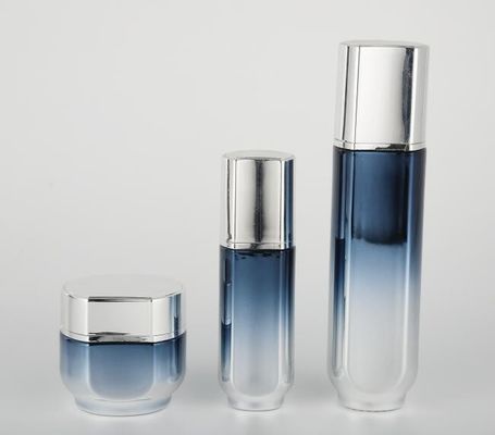 Barattoli cosmetici di vetro su misura Skincare della crema e della bottiglia che imballa vari pittura e Silkscreen