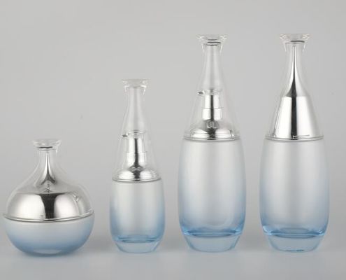 Bottiglie cosmetiche di vetro attraenti/cosmetico della pompa bottiglia/100ml della pompa che imballa vario colore