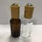 Bottiglie di vetro del contagoccia, OEM di legno della bottiglia di cura di pelle del collare di 30ml Amber Essential Oil Bottle With