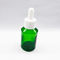 Contagoccia di plastica pendente essenziale verde del cappuccio della bottiglia della spalla dell'olio 30ml