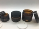 Brown Amber Glass Jar 5g - barattolo di 50g Brown per la crema degli occhi della crema di fronte