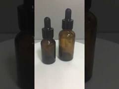 Round Glass Dropper Bottles For Personal Care Packaging  20mm