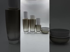 Flacone di lozione, flacone cosmetico con pompa e tappo, vasetto di crema, packaging cosmetico OEM