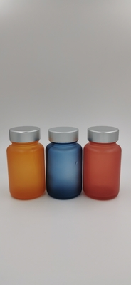 Bottiglia di vetro d'imballaggio della capsula del barattolo cosmetico riutilizzabile di 100ml 150ml