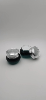 Vaso cosmetico personalizzato con logo a colori Confezione per la cura della pelle Campione gratuito di vetro