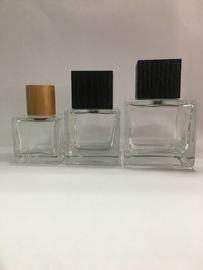Bottiglia di vetro trasparente quadrata Skincare dello spruzzo di profumo delle bottiglie di profumo ed imballaggio di trucco