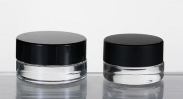 la crema di vetro 5g stona la bottiglia cosmetica della crema con l'OEM di stampa e di colore su misura coperchio