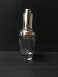 le bottiglie di olio essenziale di vetro 30ml Dopper imbottiglia Skincare cilindrico che imballa l'OEM