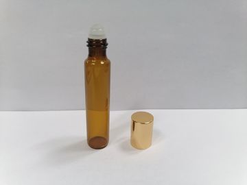 Il rullo di vetro di vetro della bottiglia di profumo 8ml imbottiglia il rotolo sul logo della matrice per serigrafia dell'OEM della bottiglia