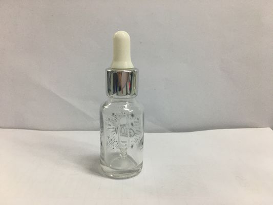 L'olio essenziale di vetro olografico dello SGS imbottiglia l'OEM di vetro della bottiglia del contagoccia 15ml