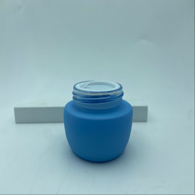 Imballaggio cosmetico 30G Boccone di crema gel con tappo di plastica bianca Imballaggio Bottiglia Bottiglia di crema