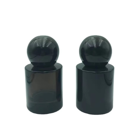Flaconi di profumo di lusso in vetro personalizzati da 30ml e 50ml  Bottiglia di vetro con nebulizzatore o pompa per siero Tappo a sfera rotondo per prodotto siero