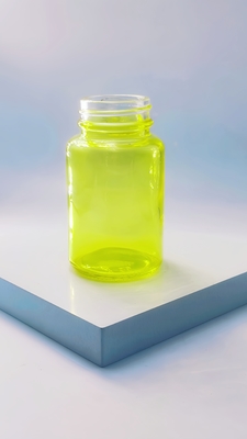 Flacone capsula in vetro da 100 ml per capelli, flacone rotondo in vetro a capsula per siero occhi e siero viso OEM