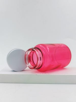 Flacone capsula in vetro da 100 ml per capelli, flacone rotondo in vetro a capsula per siero occhi e siero viso OEM