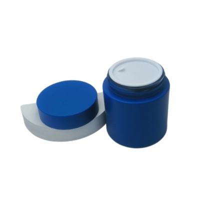 Nuovo Arrivo 2025 Vaso cosmetico rotondo in vetro da 100 g con coperchio in plastica per crema per la cura della pelle, maschera, crema per occhi e viso - Servizio OEM disponibile