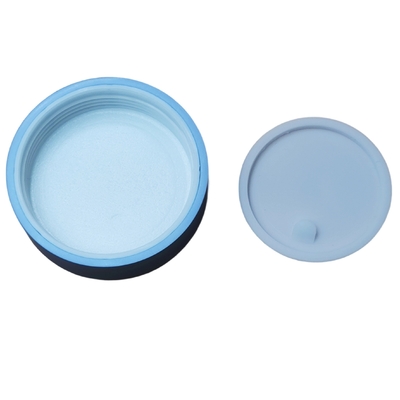 Nuovo Arrivo 2025 Vaso cosmetico rotondo in vetro da 100 g con coperchio in plastica per crema per la cura della pelle, maschera, crema per occhi e viso - Servizio OEM disponibile