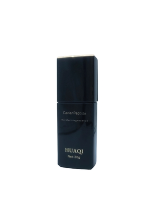 Wholesale Luxury 30ml Square Makeup Primer Serum Pump Bottle per cosmetici con tappo per stampa di logo personalizzato