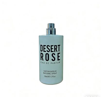 Flacone di profumo cilindrico dritto in stile minimalista diretto dalla fabbrica da 50 ml con tappo a sfera rotondo