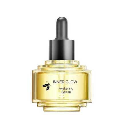 Lussuoso flacone contagocce in vetro bicolore da 30 ml. Nuovo elegante design step-up per la bottiglia di olio essenziale per la cura della pelle