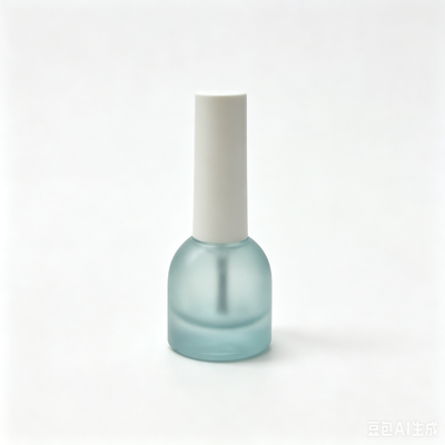 Flaconi per smalto opaco con tappo a vite e stampa logo, confezione da 5 ml con pennello