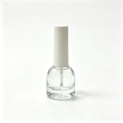 Flaconi per smalto opaco con tappo a vite e stampa logo, confezione da 5 ml con pennello