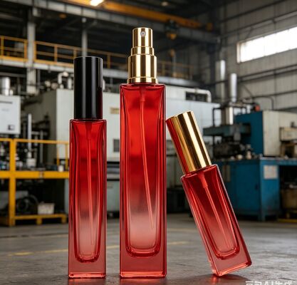Bottiglia di vetro a spruzzo a vite per cosmetici 5 ml 10 ml Bottiglia portatile di vetro per riempimento di profumi