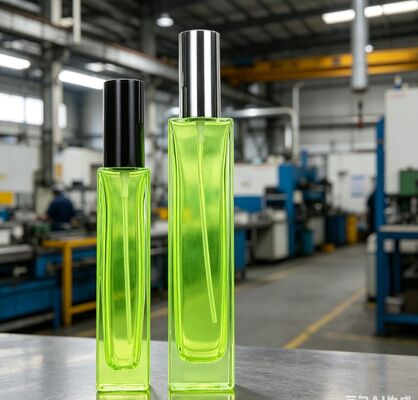 Bottiglia di vetro a spruzzo a vite per cosmetici 5 ml 10 ml Bottiglia portatile di vetro per riempimento di profumi