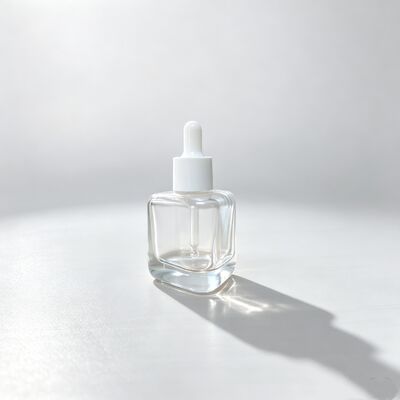 30ml 50ml Triangle Three Sided Glass Dropper Bottle Cosmetic Serum Essential Oil Bottle Custom Logo Factory Direct Wholesale