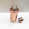 Il ODM Rose Gold Electroplating Glass Dropper dell'OEM imbottiglia la forma rotonda