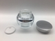 il giro diritto del barattolo crema di vetro di 30g 50g modella l'OEM vuoto cosmetico del contenitore